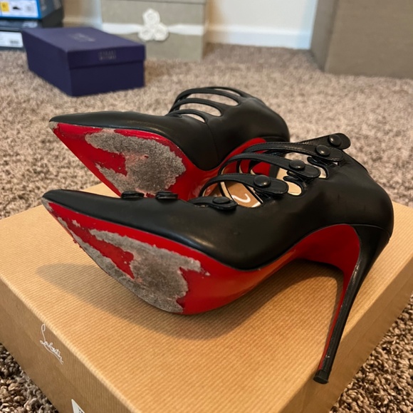 Christian Louboutin Viennana BLACK - Picture 6 of 9